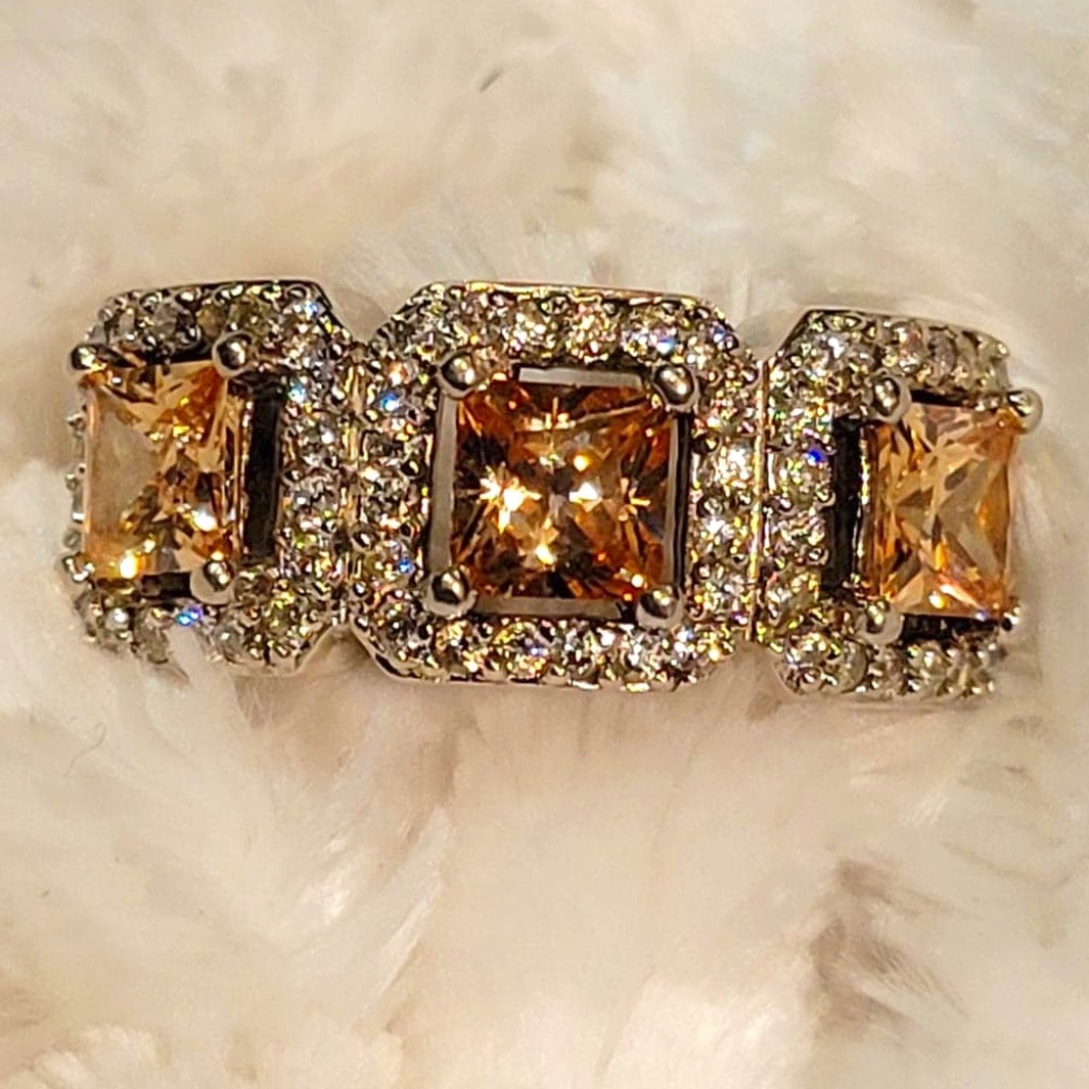 GORGEOUS Joseph Esposito .925 gemstone ring